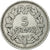 Moneda, Francia, Lavrillier, 5 Francs, 1947, Beaumont - Le Roger, MBC, Aluminio
