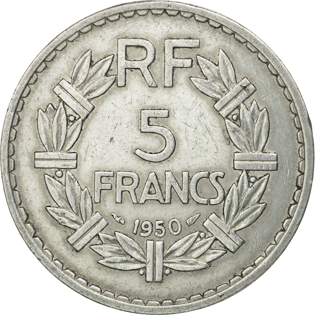 Münze, Frankreich, Lavrillier, 5 Francs, 1950, Paris, SS+, Aluminium