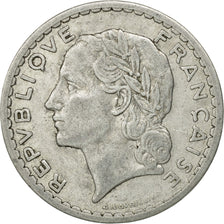 Monnaie, France, Lavrillier, 5 Francs, 1947, Beaumont - Le Roger, TTB