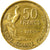 Coin, France, Guiraud, 50 Francs, 1953, Paris, EF(40-45), Aluminum-Bronze