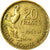 Moneta, Francia, Guiraud, 20 Francs, 1951, Paris, BB, Alluminio-bronzo