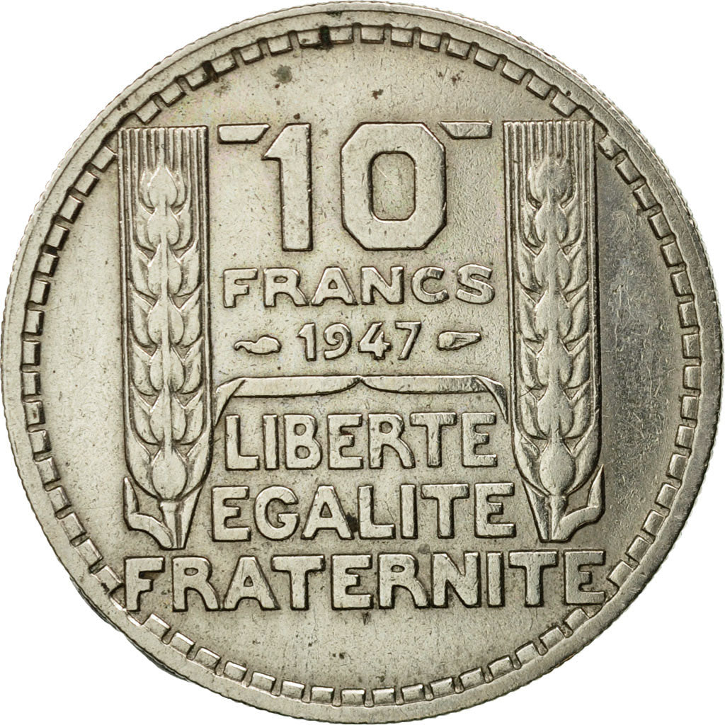 Monnaie, France, Turin, 10 Francs, 1947, Beaumont - Le Roger, TTB