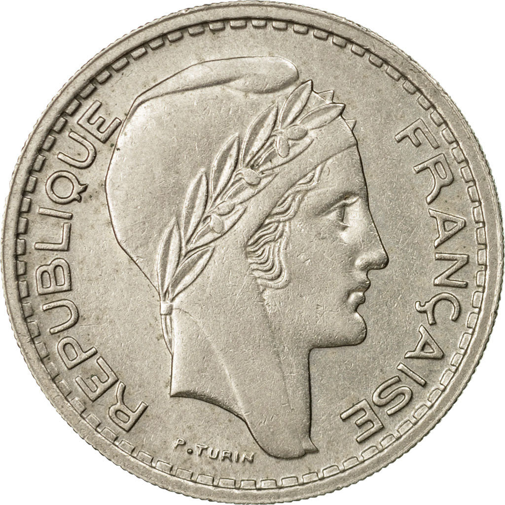 Coin, France, Turin, 10 Francs, 1948, Beaumont - Le Roger, EF(40-45)