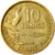 Moneta, Francia, Guiraud, 10 Francs, 1953, Paris, BB, Alluminio-bronzo