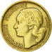 Moneda, Francia, Guiraud, 10 Francs, 1953, Beaumont - Le Roger, MBC, Aluminio -