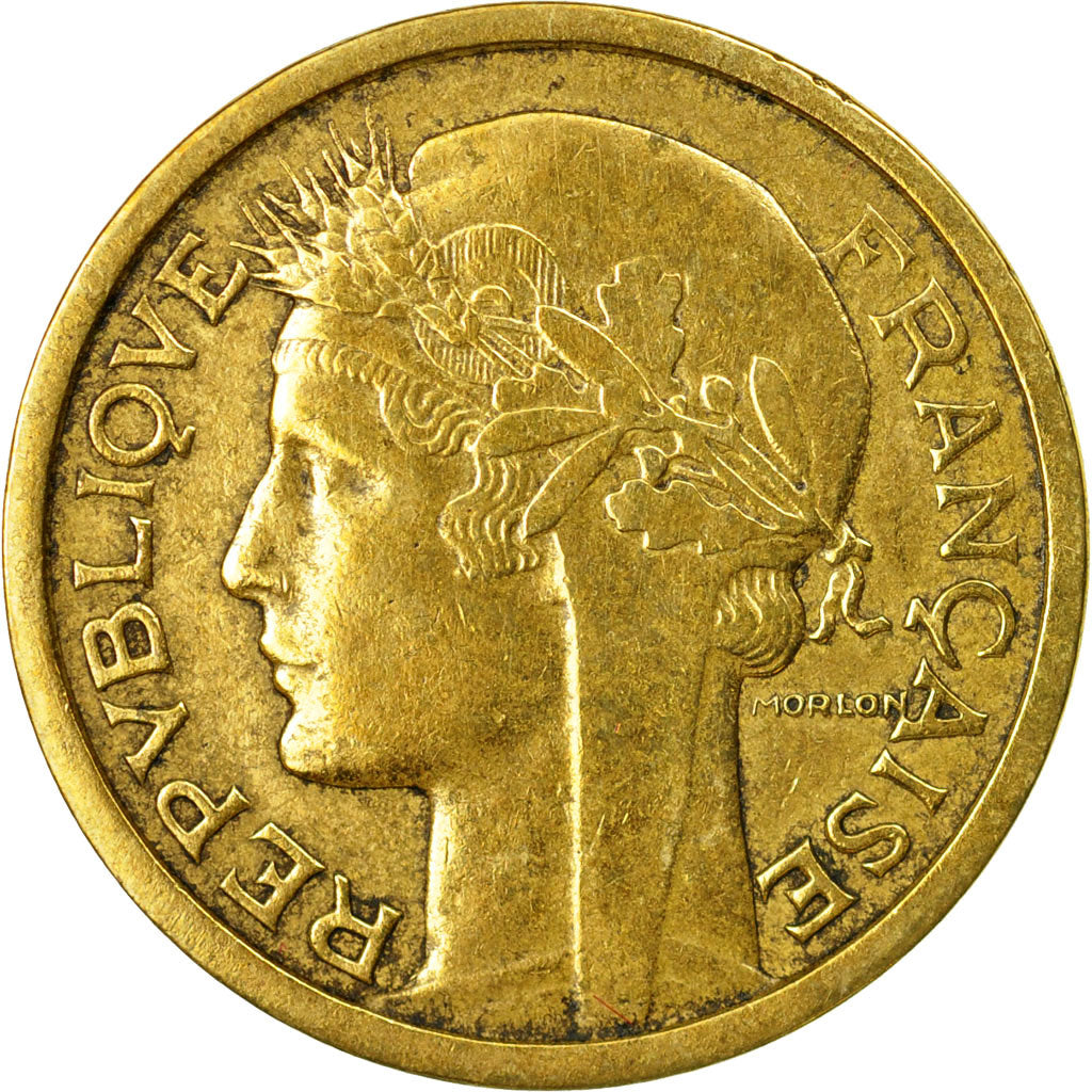 Coin, France, Morlon, Franc, 1941, Paris, EF(40-45), Aluminum-Bronze, KM:885, Le