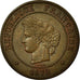 Monnaie, France, Cérès, 5 Centimes, 1872, Paris, SUP, Bronze, KM:821.1
