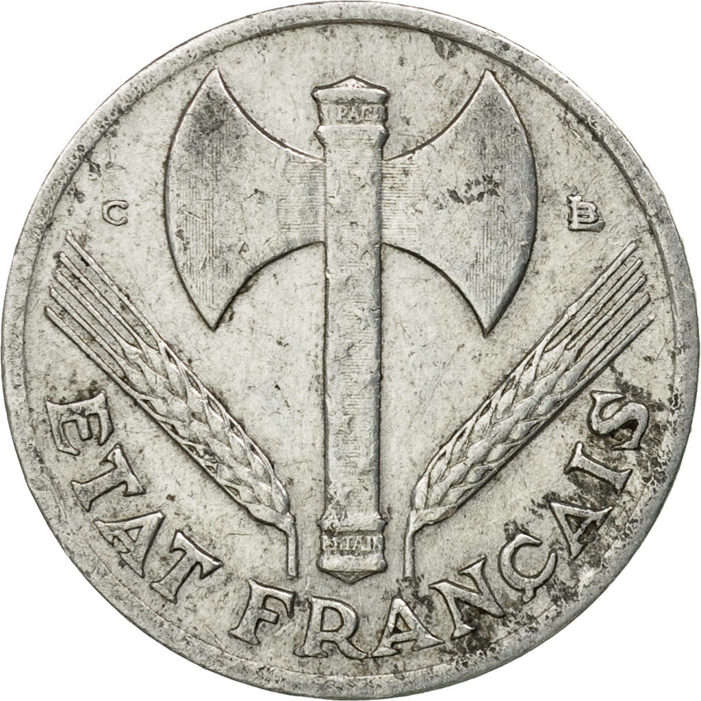 Monnaie, France, Bazor, 50 Centimes, 1944, Castelsarrasin, TB, Aluminium