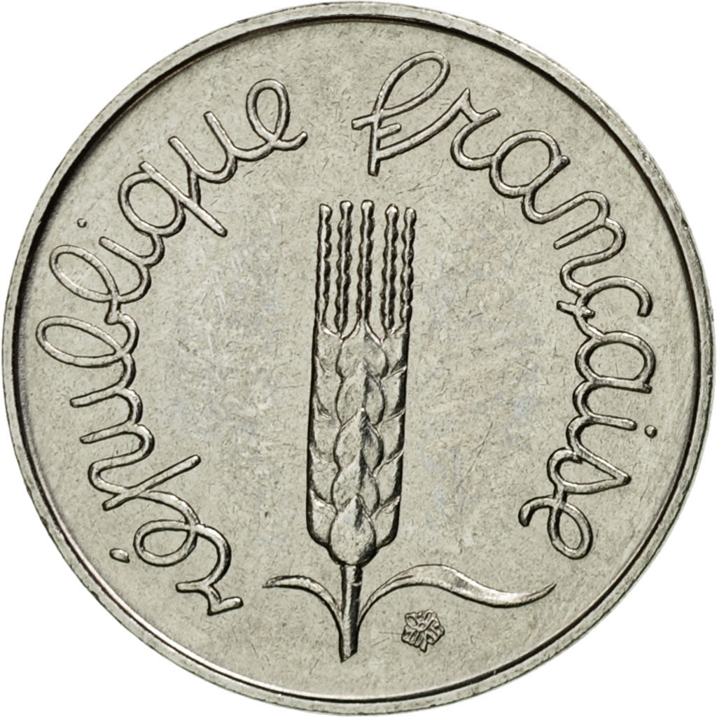 Münze, Frankreich, Épi, Centime, 1982, Paris, VZ, Stainless Steel, KM:928, Le