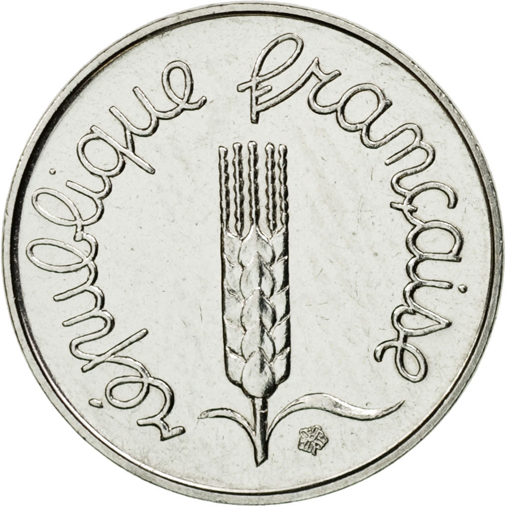 Moneda, Francia, Épi, Centime, 1990, Paris, EBC, Acero inoxidable, KM:928, Le