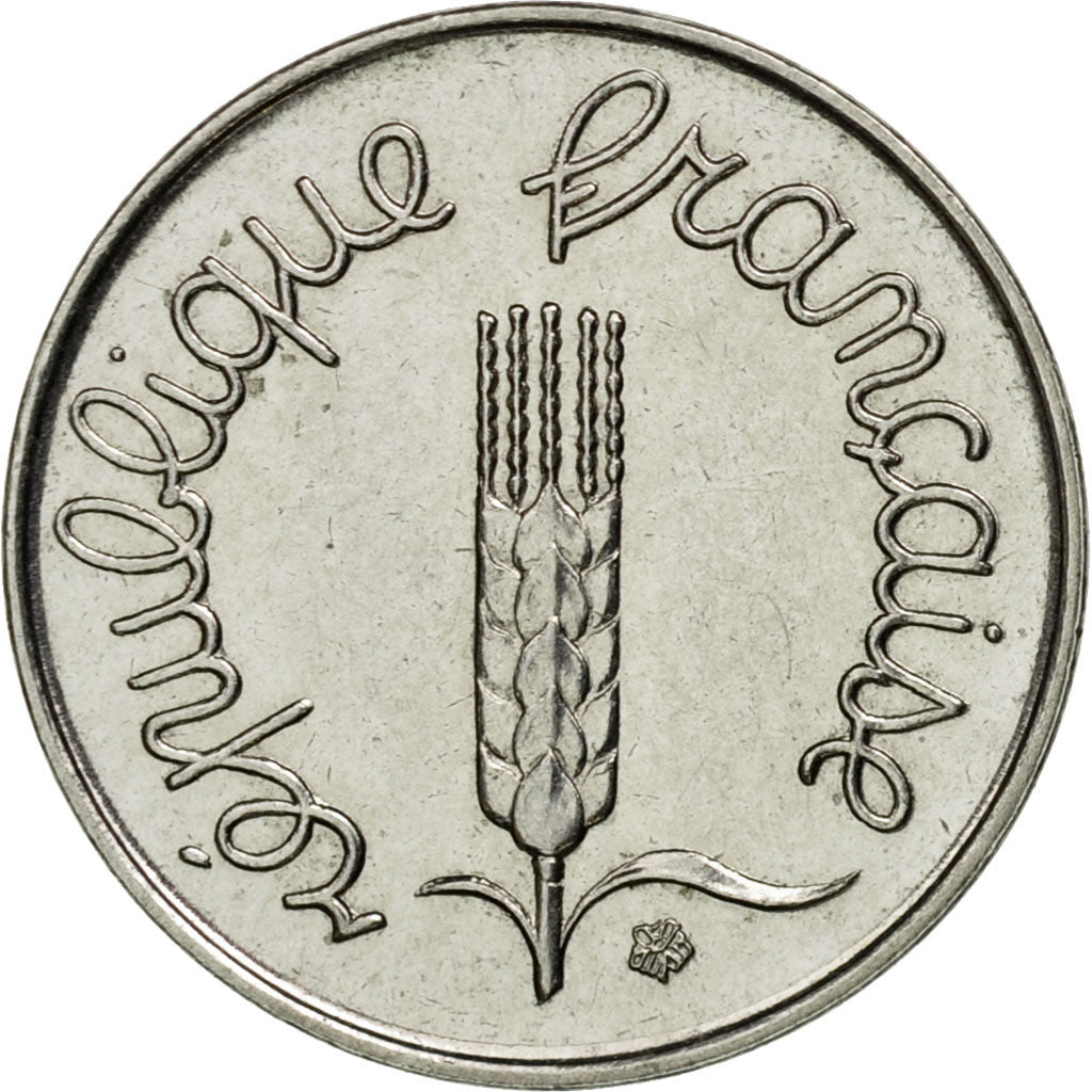 Moneda, Francia, Épi, Centime, 1970, Paris, MBC+, Acero inoxidable, KM:928, Le