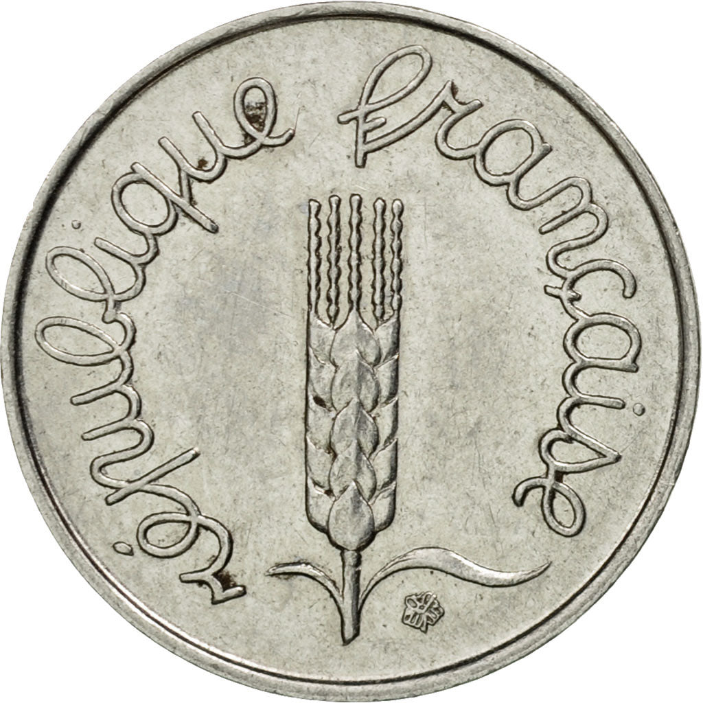 Moneda, Francia, Épi, Centime, 1968, Paris, BC+, Acero inoxidable, KM:928, Le
