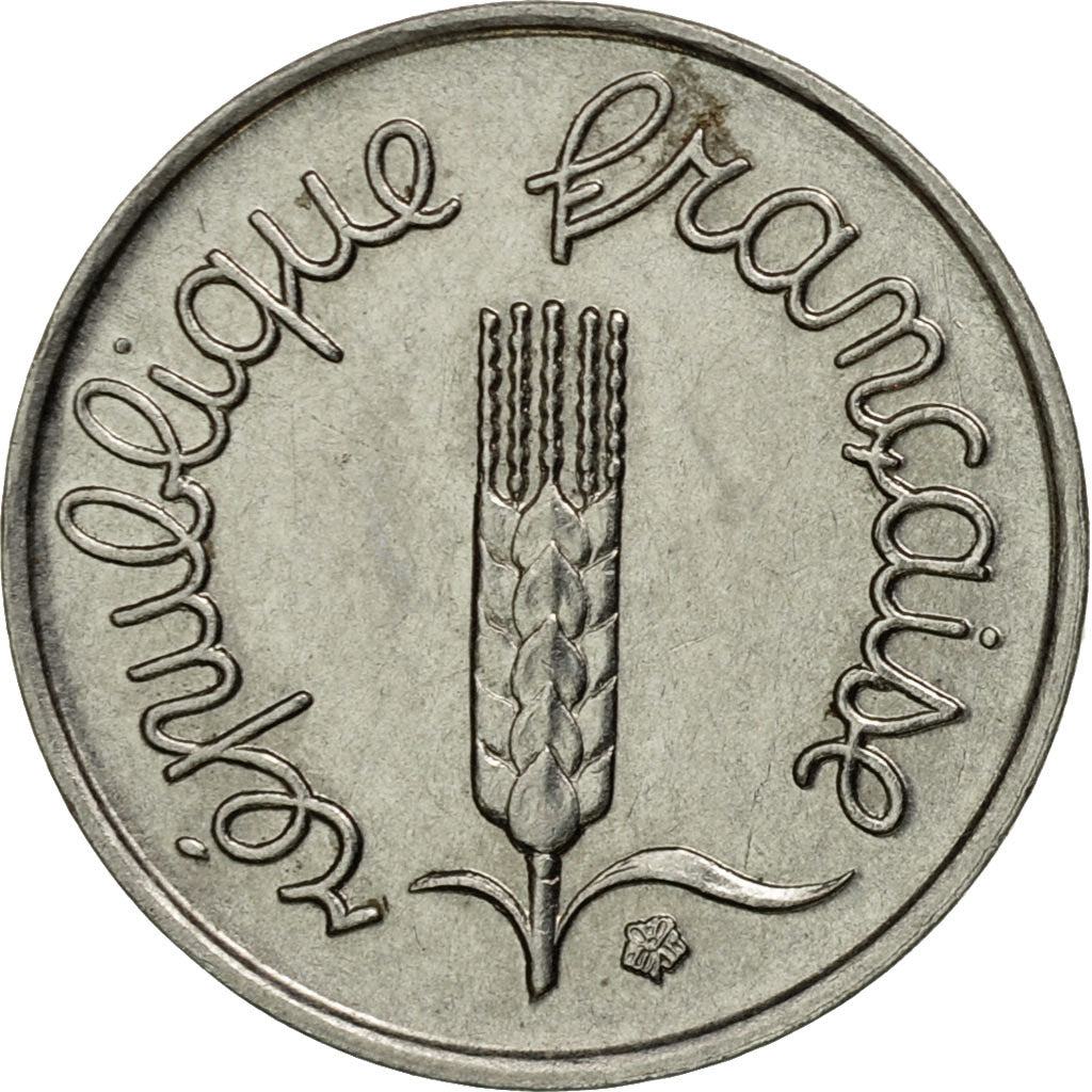 Moneta, Francja, Épi, Centime, 1966, Paris, VF(30-35), Stal nierdzewna, KM:928