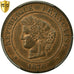 Monnaie, France, Cérès, 5 Centimes, 1876, Paris, PCGS, MS64RB, SPL+, Bronze