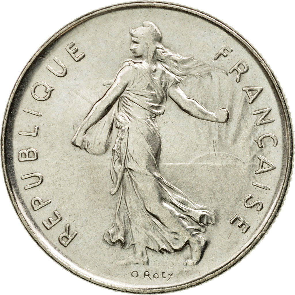 Coin, France, Semeuse, 5 Francs, 1990, Paris, EF(40-45), Nickel Clad