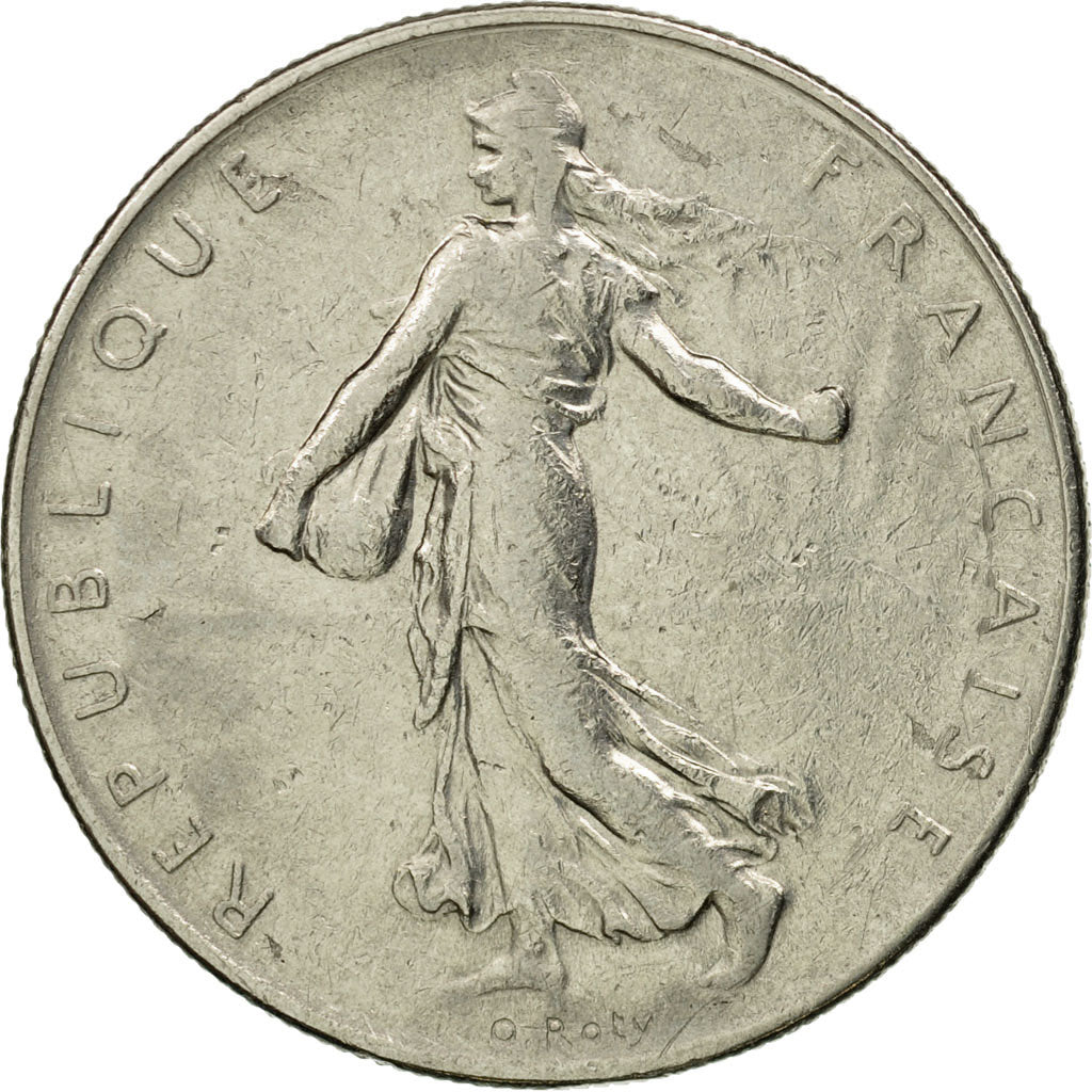 Münze, Frankreich, Semeuse, Franc, 1964, Paris, S+, Nickel, KM:925.1