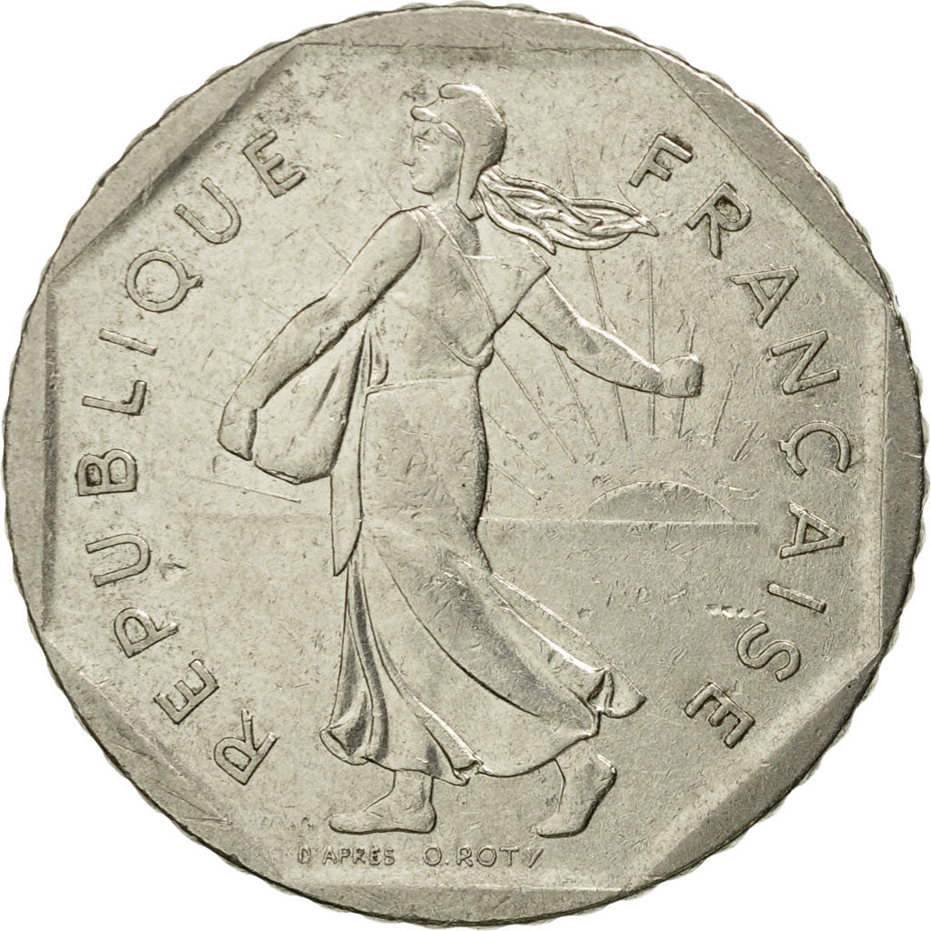 Coin, France, Semeuse, 2 Francs, 1981, Paris, VF(30-35), Nickel, KM:942.1