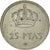 Moneda, España, Juan Carlos I, 25 Pesetas, 1978, BC+, Cobre - níquel, KM:808