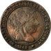 Coin, Spain, Isabel II, 2-1/2 Centimos, 1868, Madrid, EF(40-45), Copper