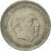 Coin, Spain, Caudillo and regent, 5 Pesetas, 1958, VF(20-25), Copper-nickel