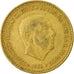 Moneta, Spagna, Francisco Franco, caudillo, Peseta, 1973, MB+, Alluminio-bronzo