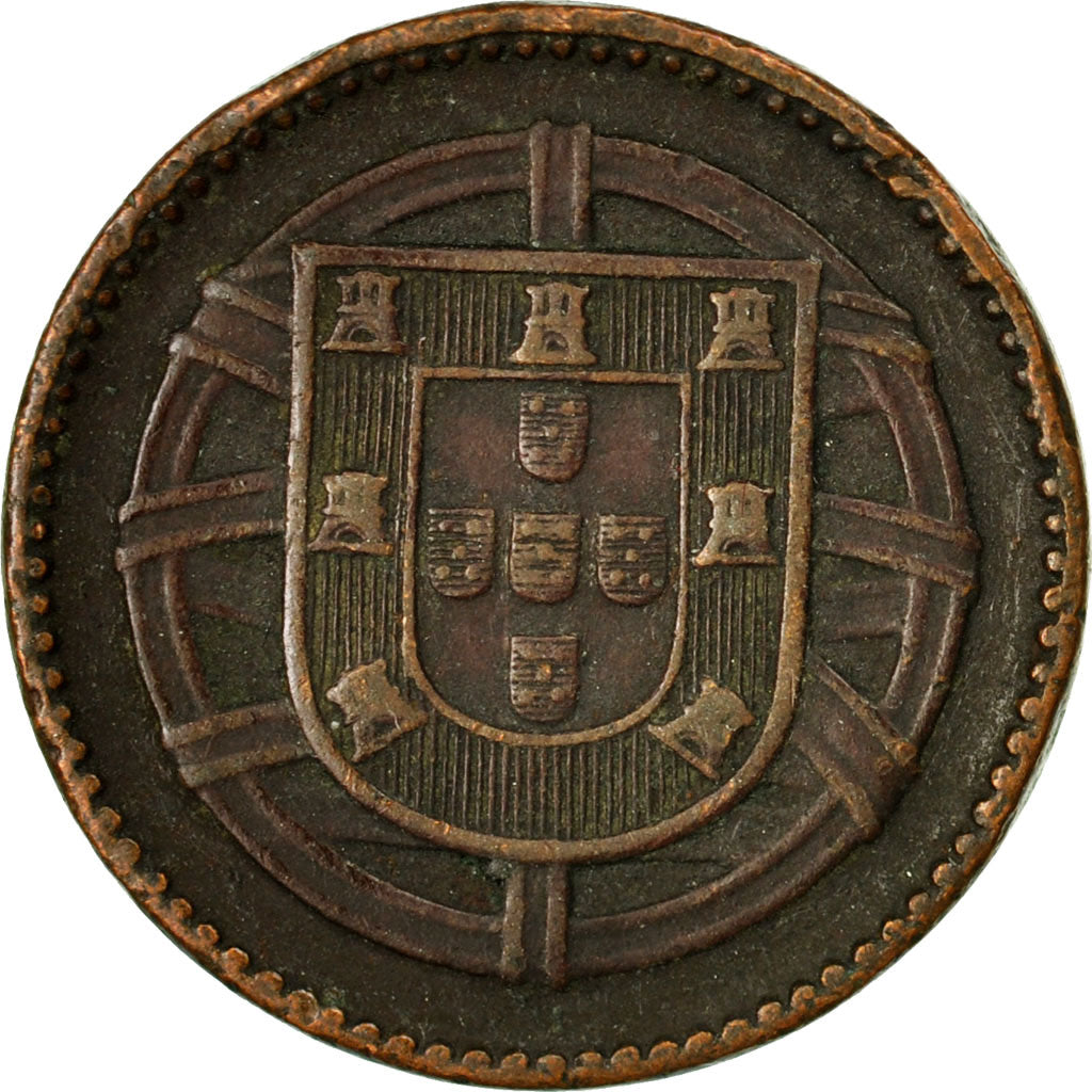 Coin, Portugal, Centavo, 1920, EF(40-45), Bronze, KM:565