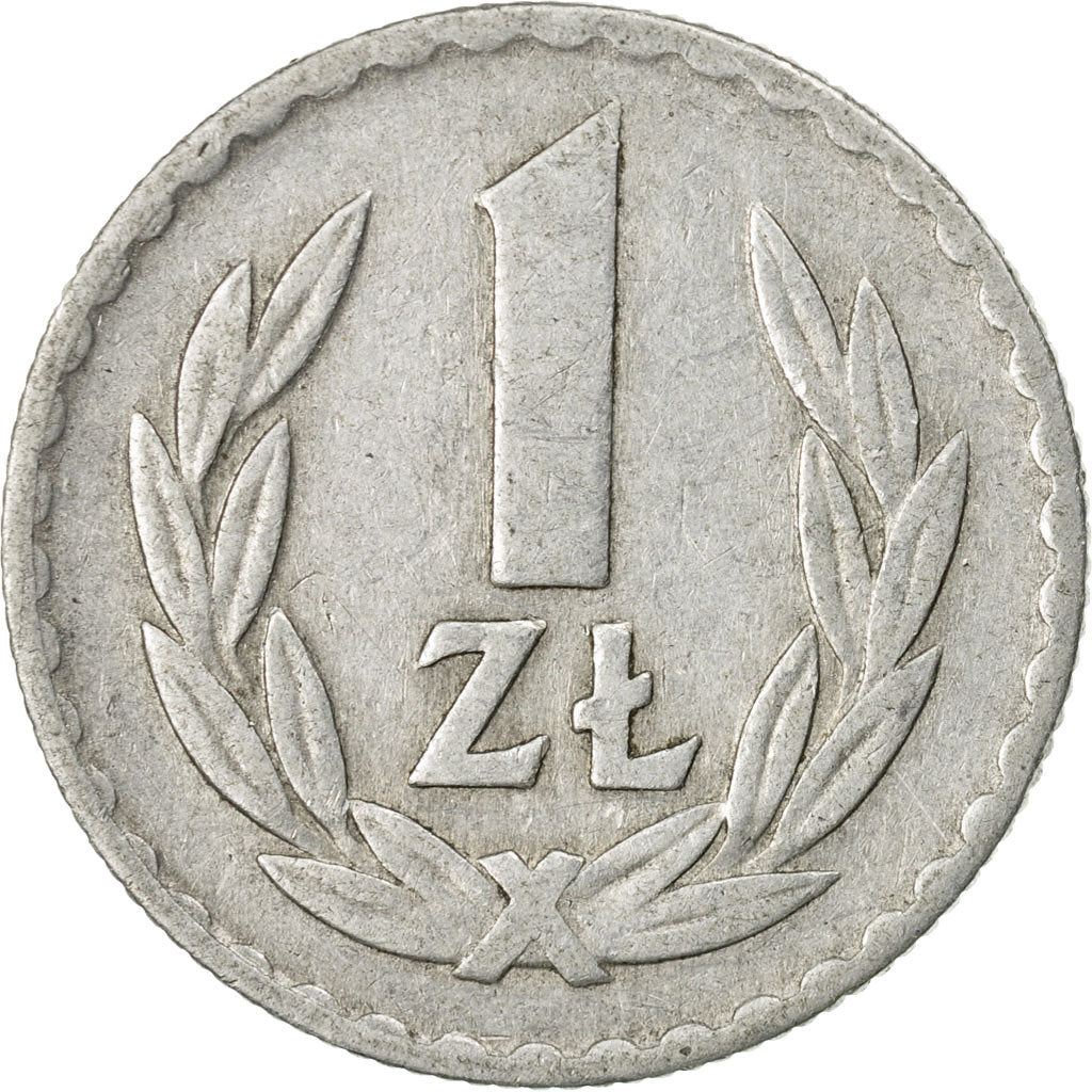 Münze, Polen, Zloty, 1969, Warsaw, S+, Aluminium, KM:49.1