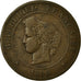 Munten, Frankrijk, Cérès, 5 Centimes, 1896, Paris, ZF, Bronze, KM:821.1