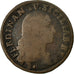 Coin, ITALIAN STATES, NAPLES, Ferdinando IV, Grano, 1791, F(12-15), Copper