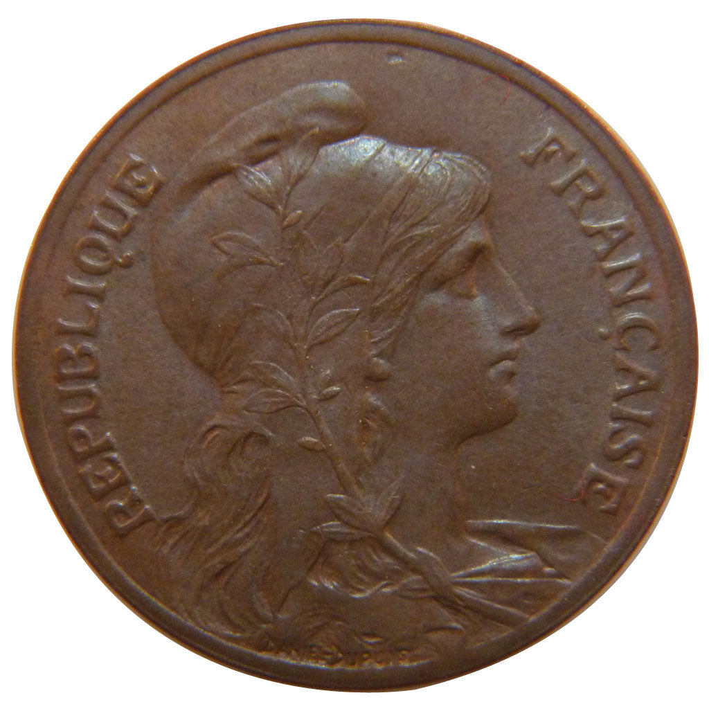 Monnaie, France, Dupuis, 5 Centimes, 1898, SUP+, Bronze, Gadoury:165