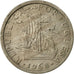 Coin, Portugal, 2-1/2 Escudos, 1968, EF(40-45), Copper-nickel, KM:590