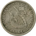 Coin, Portugal, 2-1/2 Escudos, 1966, EF(40-45), Copper-nickel, KM:590