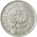 Moneta, Polonia, Zloty, 1969, Warsaw, MB+, Alluminio, KM:49.1