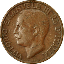 Monnaie, Italie, Vittorio Emanuele III, 10 Centesimi, 1937, Rome, TTB, Bronze