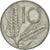 Moneda, Italia, 10 Lire, 1955, Rome, BC, Aluminio, KM:93
