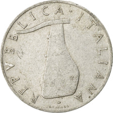 Coin, Italy, 5 Lire, 1952, Rome, AU(55-58), Aluminum, KM:92
