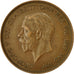Coin, Great Britain, George V, Penny, 1935, AU(50-53), Bronze, KM:838