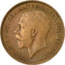 Coin, Great Britain, George V, Penny, 1917, VF(20-25), Bronze, KM:810