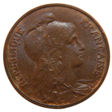 Münze, Frankreich, Dupuis, 5 Centimes, 1904, Paris, VZ+, Bronze, Gadoury:165