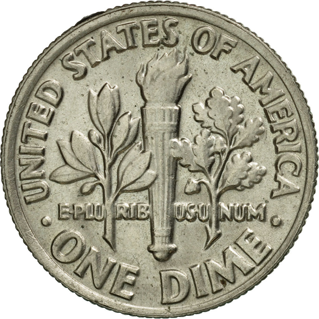 Coin, United States, Roosevelt Dime, Dime, 1982, U.S. Mint, Philadelphia