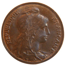 FRANCE, Dupuis, 5 Centimes, 1908, Paris, KM #842, graded, PCGS, , Bronze, 25.1,.