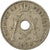 Moneta, Belgio, 25 Centimes, 1920, MB+, Rame-nichel, KM:68.1