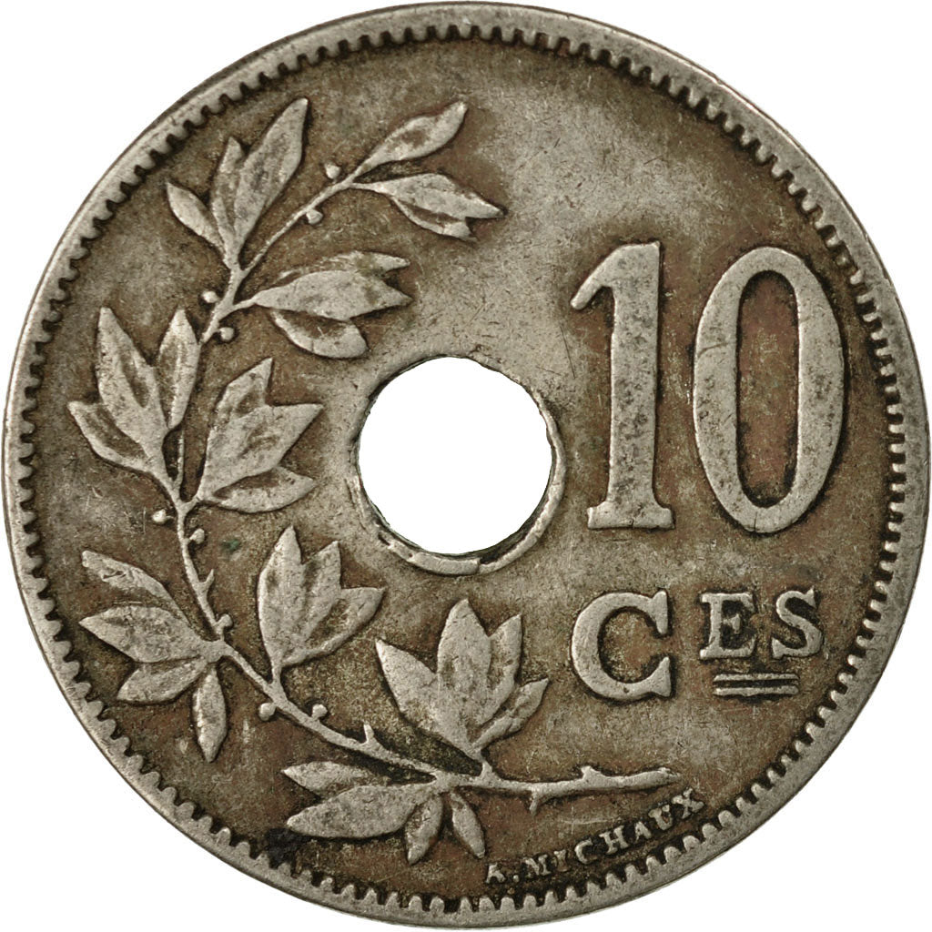 Coin, Belgium, 10 Centimes, 1901, EF(40-45), Copper-nickel, KM:48