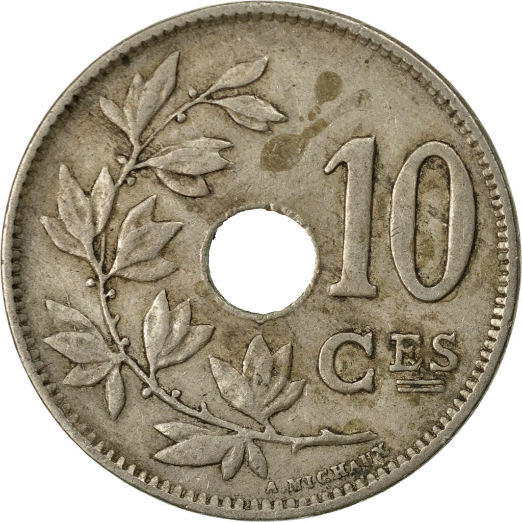 Coin, Belgium, 10 Centimes, 1920, VF(30-35), Copper-nickel, KM:85.2