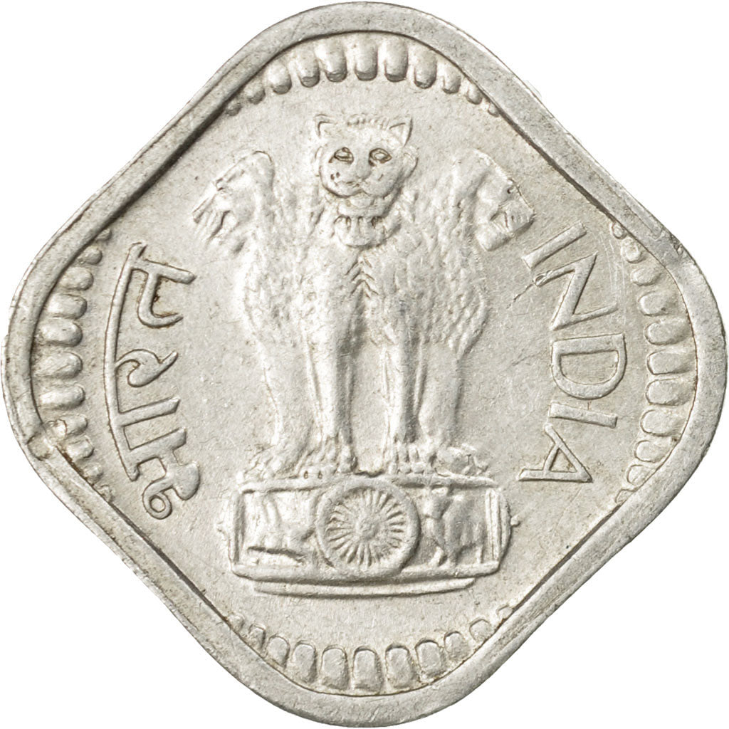 Coin, INDIA-REPUBLIC, 5 Paise, 1983, EF(40-45), Aluminum, KM:18.6