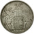 Moneda, España, Caudillo and regent, 25 Pesetas, 1966, BC+, Cobre - níquel