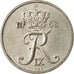 Coin, Denmark, Frederik IX, 10 Öre, 1968, Copenhagen, VF(30-35), Copper-nickel
