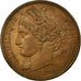 France, 10 Centimes, Concours de Domard, 1848, Paris, Pattern, Copper