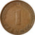 Münze, Bundesrepublik Deutschland, Pfennig, 1949, Karlsruhe, S+, Copper Plated