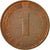 Münze, Bundesrepublik Deutschland, Pfennig, 1976, Karlsruhe, S+, Copper Plated
